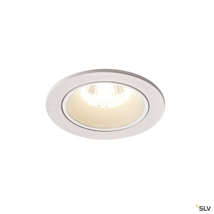 Numinos Dl S, Indoor Led Recessed Ceiling Light White/white 4000k 20° - Toplightco