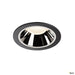 Numinos Dl Xl, Indoor Led Recessed Ceiling Light Black/chrome 4000 20° - Toplightco