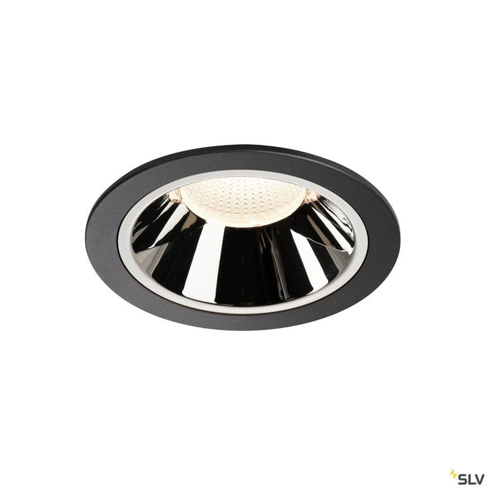 Numinos Dl Xl, Indoor Led Recessed Ceiling Light Black/chrome 4000k 40° - Toplightco