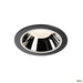 Numinos Dl Xl, Indoor Led Recessed Ceiling Light Black/chrome 4000k 40° - Toplightco