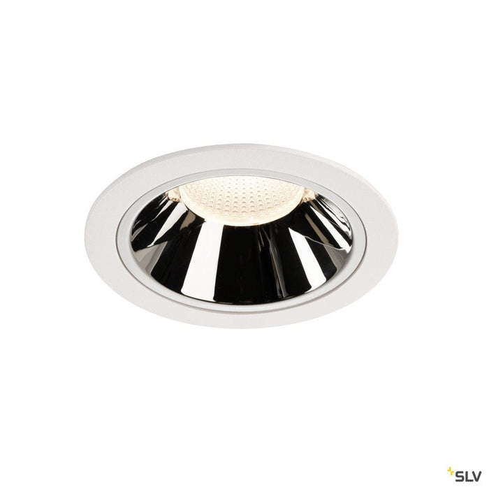 Numinos Dl Xl, Indoor Led Recessed Ceiling Light White/chrome 4000k 20° - Toplightco