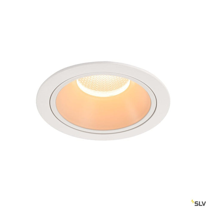 Numinos Dl Xl, Indoor Led Recessed Ceiling Light White/white 2700k 55° - Toplightco