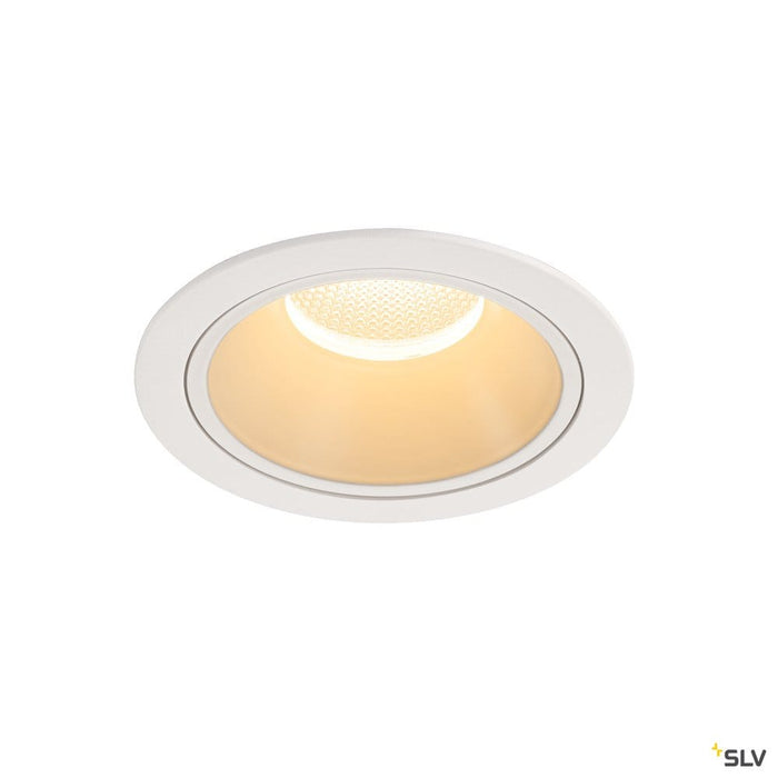 Numinos Dl Xl, Indoor Led Recessed Ceiling Light White/white 3000k 20° - Toplightco