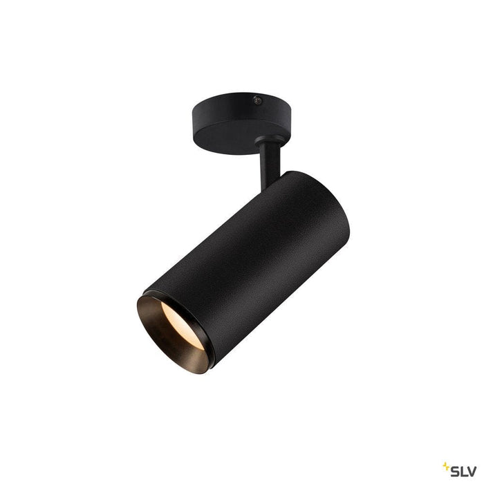 Numinos Spot Dali L, Indoor Led Recessed Ceiling Light Black/black 3000k 60° - Toplightco