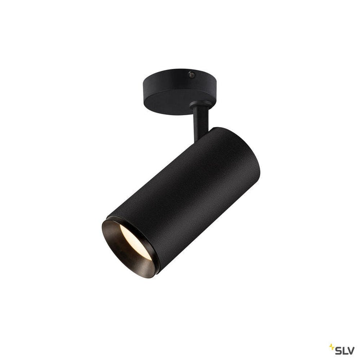 Numinos Spot Phase L, Indoor Led Recessed Ceiling Light Black/black 4000k 60° - Toplightco