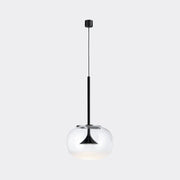 PENDANT ALIVE SINGLE WITH GLASS DIFUSOR LED 8.5 LED WARM-WHITE 2700K ON-OFF BLAC