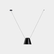PENDANT ATTIC CONIC SHAPE V E27 15 BLACK 916LM