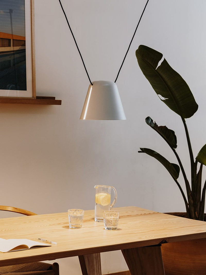 PENDANT ATTIC CONIC SHAPE V E27 15 WHITE 916LM