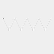 PENDANT ATTIC QUADRUPLE RECTANGULAR SHAPE E27 60 WHITE 3074LM