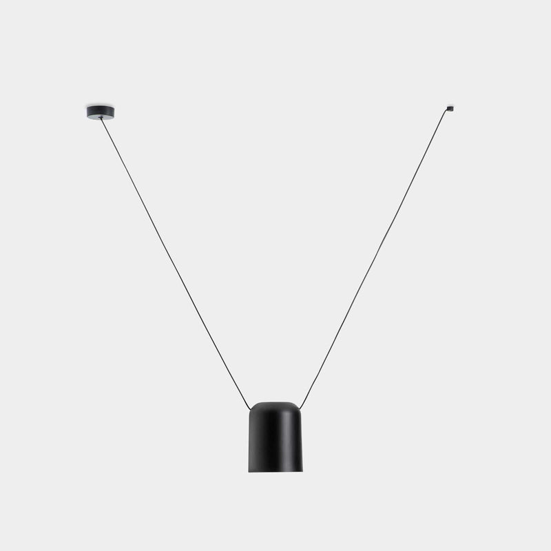 PENDANT ATTIC RECTANGULAR SHAPE V E27 15 BLACK 768LM