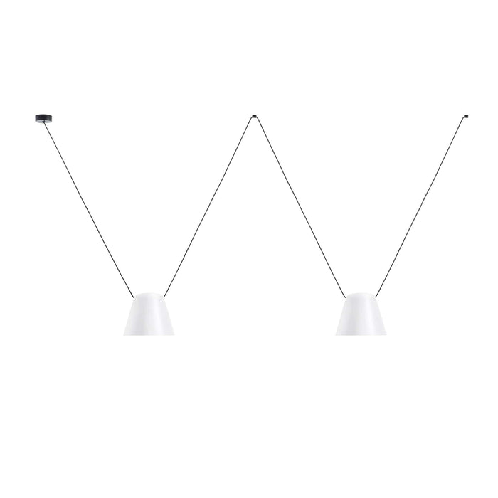 PENDANT ATTIC TRIPLE CONIC SHAPE E27 45 WHITE 2748LM 00-7399-05-14