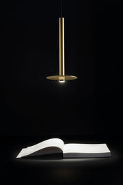 PENDANT CANDLE 1 BODY SURFACE LED 4.1 LED WARM-WHITE 2700K ON-OFF BRASS 154LM