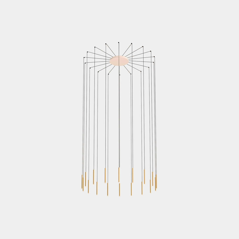 PENDANT CANDLE 18 BODIES LED 60.2 LED WARM-WHITE 2700K DALI WHITE 2765LM 00-6667-14-27