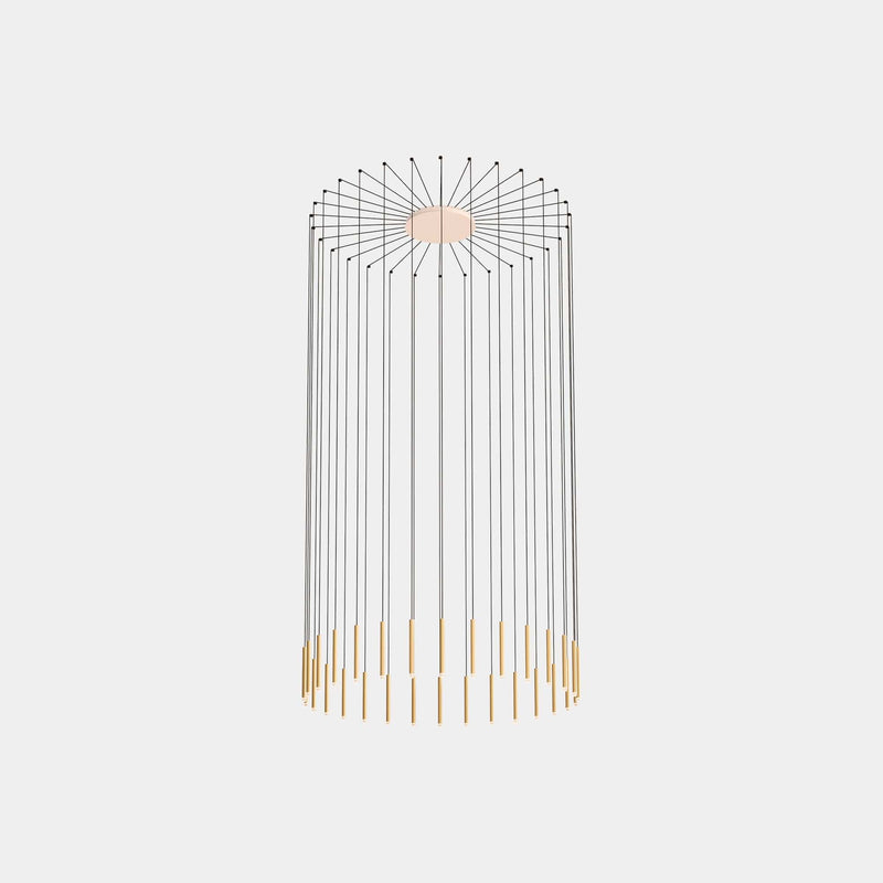 PENDANT CANDLE 30 BODIES LED 109.4 LED WARM-WHITE 2700K DALI WHITE 4608LM 00-6669-14-27