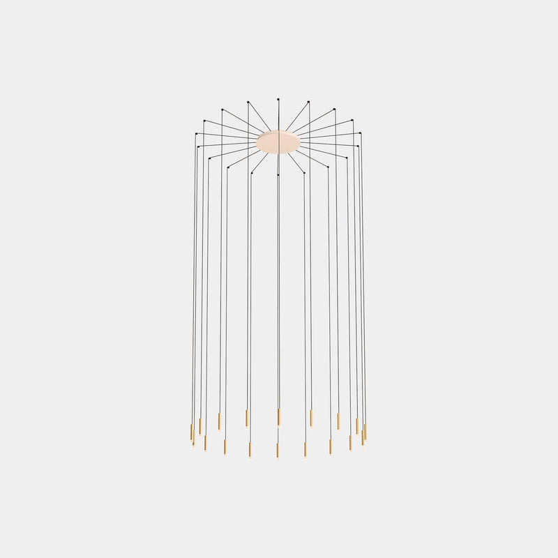 PENDANT CANDLE XS 18 BODIES LED 60.2 LED WARM-WHITE 2700K DALI WHITE 2765LM 00-8534-14-27