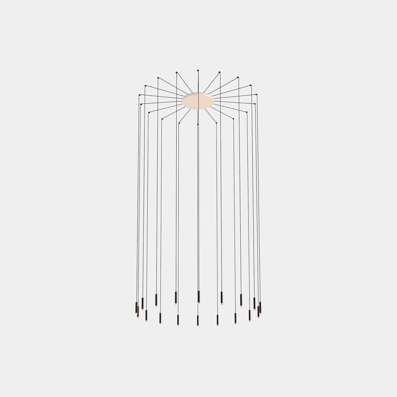 PENDANT CANDLE XS 18 BODIES LED 60.2 LED WARM-WHITE 2700K DALI WHITE 2765LM 00-8534-14-60