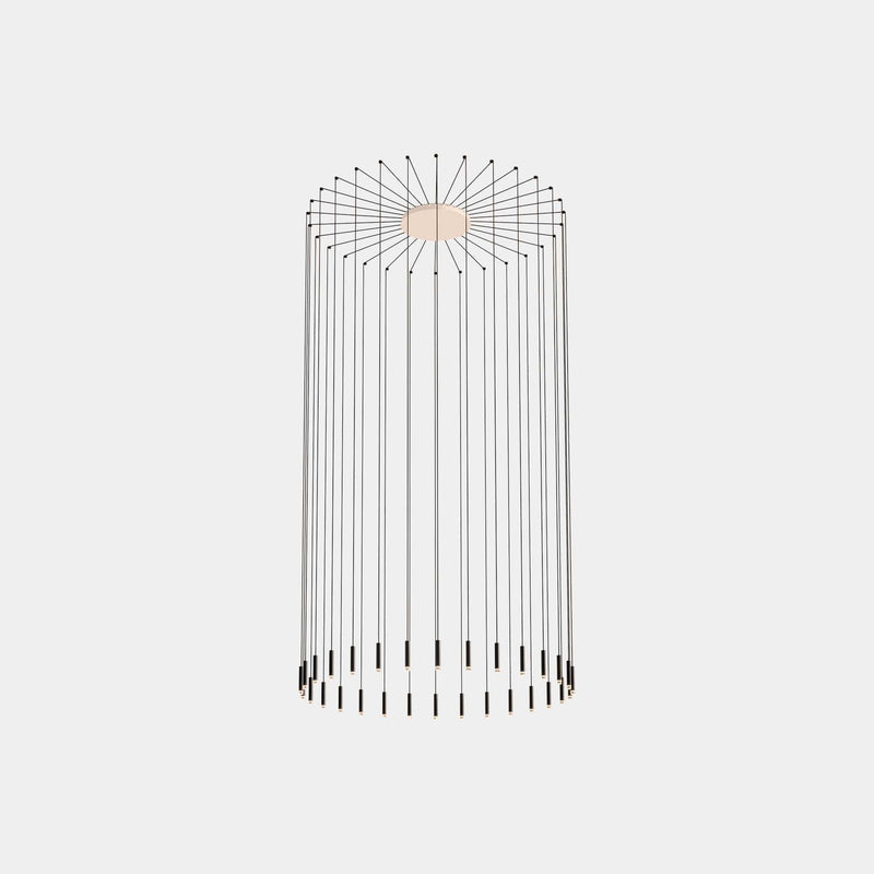 PENDANT CANDLE XS 30 BODIES LED 109.4 LED WARM-WHITE 2700K DALI WHITE 4608LM