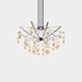 PENDANT CATENARIA CHANDELIER LED 232 LED WARM-WHITE 3000K 0-10V CHROME 17400LM