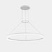 PENDANT CIRC ROUND Ø800 LED 45.1 LED WARM-WHITE 3000K ON-OFF WHITE 2086LM