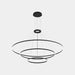 PENDANT CIRCULAR DOWNWARD 3 RINGS (Ø3000 Ø2000 Ø1200) LED 320 LED NEUTRAL-WHI