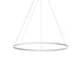 PENDANT CIRCULAR DOWNWARD 3 RINGS (Ø3000 Ø2000 Ø1200) LED 320 LED NEUTRAL-WHI