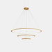 PENDANT CIRCULAR INWARD 3 RINGS (Ø1200 Ø900 Ø600) LED 159 LED NEUTRAL-WHITE 4