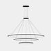 PENDANT CIRCULAR INWARD 3 RINGS (Ø2000 Ø1200 Ø600) LED 234 LED WARM-WHITE 300