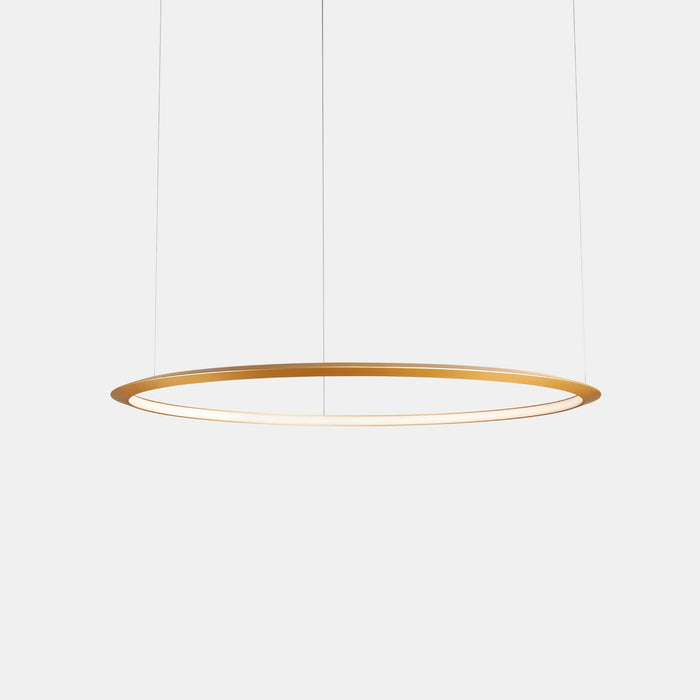 PENDANT CIRCULAR INWARD Ø2000 RECESSED LED 129 LED WARM-WHITE 2400K ON-OFF GOLD