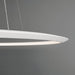 PENDANT CIRCULAR INWARD Ø3000 SURFACE LED 190 LED WARM-WHITE 2400K ON-OFF BLACK