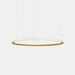 PENDANT CIRCULAR OUTWARD 2 RINGS (Ø1200 Ø900) LED 124 LED WARM-WHITE 2400K 0-1