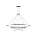 PENDANT CIRCULAR OUTWARD 3 RINGS (Ø2000 Ø1200 Ø600) LED 234 LED NEUTRAL-WHITE