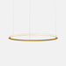 PENDANT CIRCULAR OUTWARD Ø3000 RECESSED LED 190 LED WARM-WHITE 2700K 0-10V GOLD