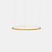 PENDANT CIRCULAR OUTWARD Ø600 RECESSED LED 39 LED WARM-WHITE 2400K DALI-2 GOLD