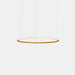 PENDANT CIRCULAR OUTWARD Ø600 RECESSED LED 39 LED WARM-WHITE 2700K ON-OFF GOLD