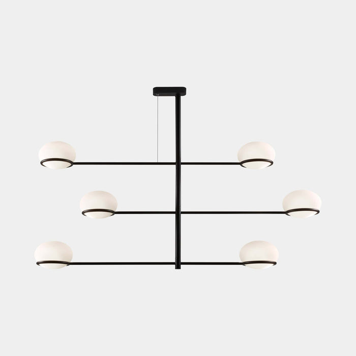 PENDANT COCO CHANDELIER E14 54 BLACK 3550LM