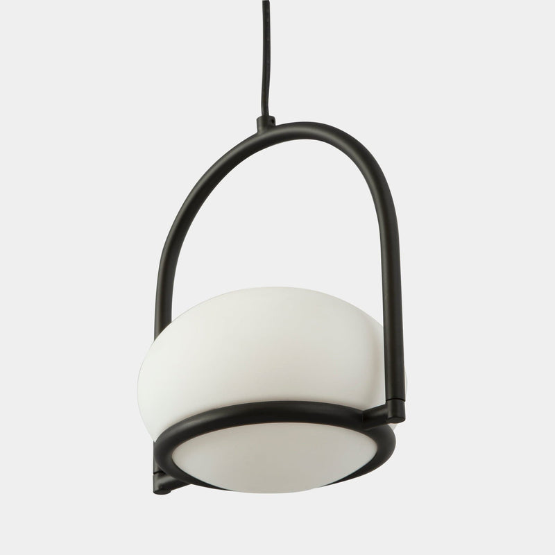 PENDANT COCO SINGLE E14 9 BLACK 592LM