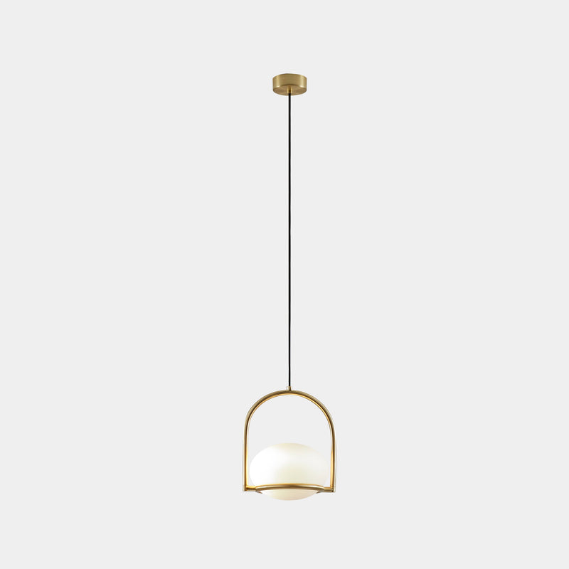 PENDANT COCO SINGLE E14 9 PAINTED GOLD 592LM 00-7984-ET-M1
