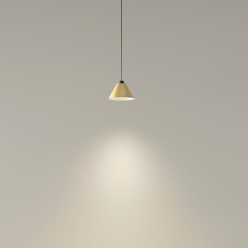 PENDANT DELTATRACK CONIC CABLE 2200MM E27 15 BLACK 916LM 00-8413-05-DN