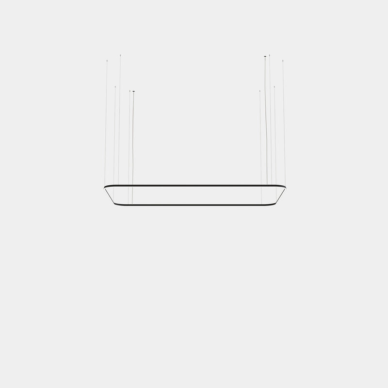 PENDANT GEOMETRIC RECTANGLE MINI 1600X1000MM LED 96 LED WARM-WHITE 3000K DALI-2