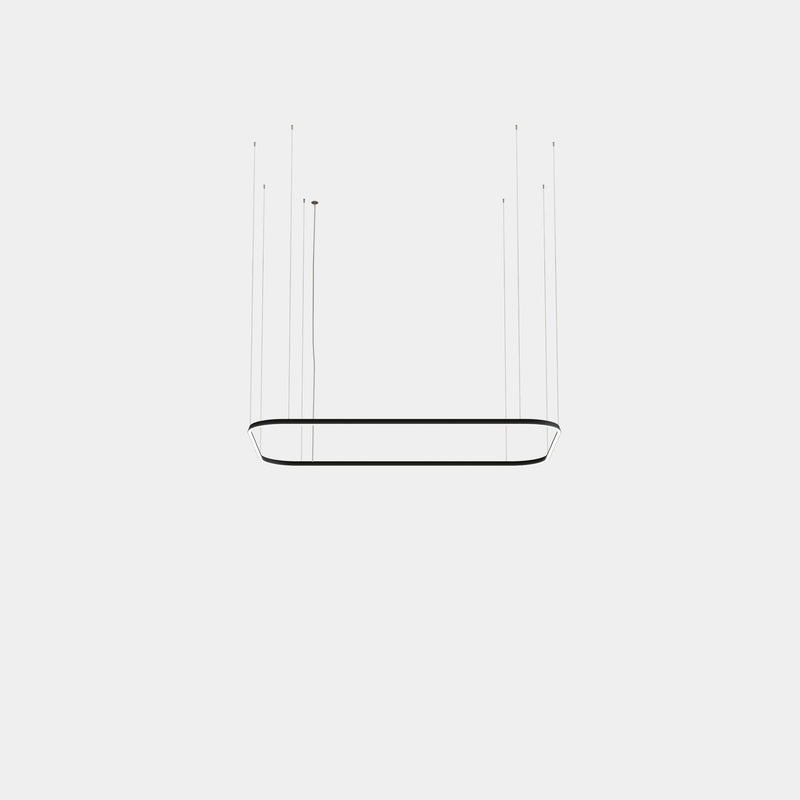 PENDANT GEOMETRIC RECTANGLE MINI 2500X1600MM LED 157 LED WARM-WHITE 2400K 0-10V