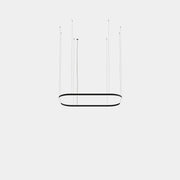 PENDANT GEOMETRIC RECTANGLE MINI 4000X2500MM LED 255 LED WARM-WHITE 2700K 0-10V
