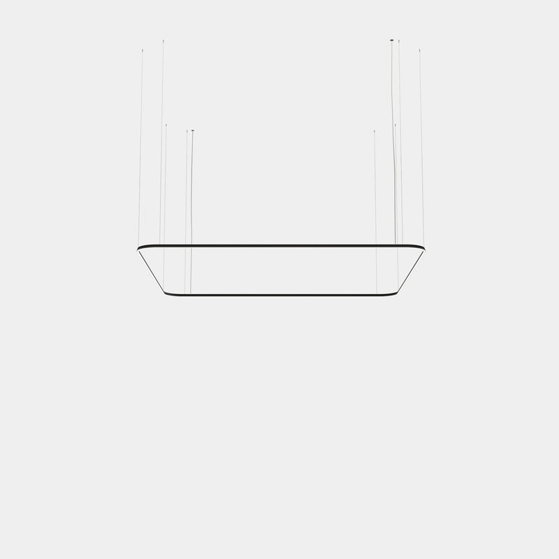 PENDANT GEOMETRIC SQUARE MINI 4000X4000MM LED 315 LED WARM-WHITE 3000K DALI-2/PU