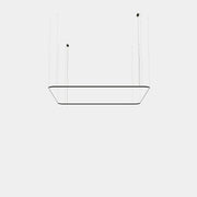 PENDANT GEOMETRIC SQUARE SURFACE 4000X4000MM LED 315 LED WARM-WHITE 2400K DALI-2