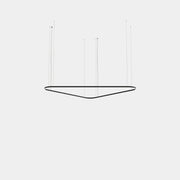 PENDANT GEOMETRIC TRIANGULAR MINI 2500MM LED 168 LED WARM-WHITE 2400K DALI-2 BLA