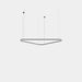 PENDANT GEOMETRIC TRIANGULAR SURFACE 2500MM LED 168 LED WARM-WHITE 2700K DALI-2