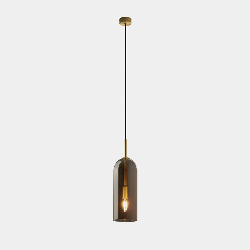 PENDANT GLAM 310MM E14 9 MATTE GOLD