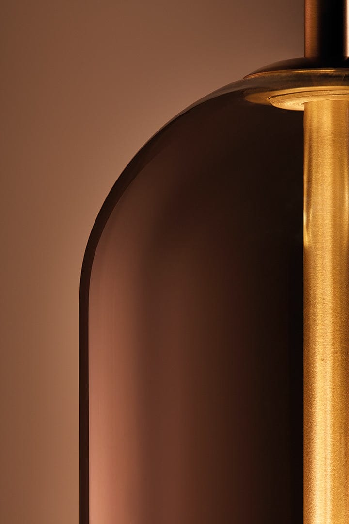 PENDANT GLAM 310MM E14 9 MATTE GOLD