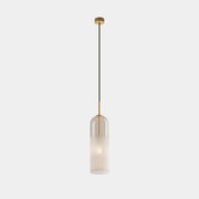 PENDANT GLAM 310MM E14 9 MATTE GOLD