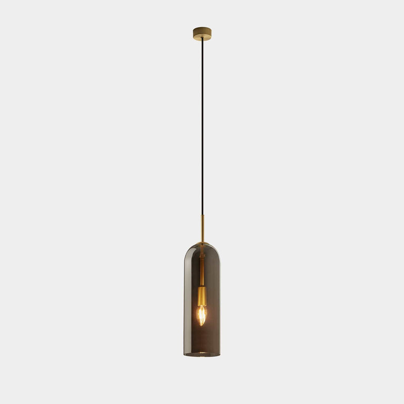 PENDANT GLAM 385MM E14 9 MATTE GOLD