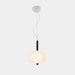 PENDANT ILARGI Ø230 LED 11.8 LED WARM-WHITE 2700K PHASE CUT MADERA OSCURA 641LM